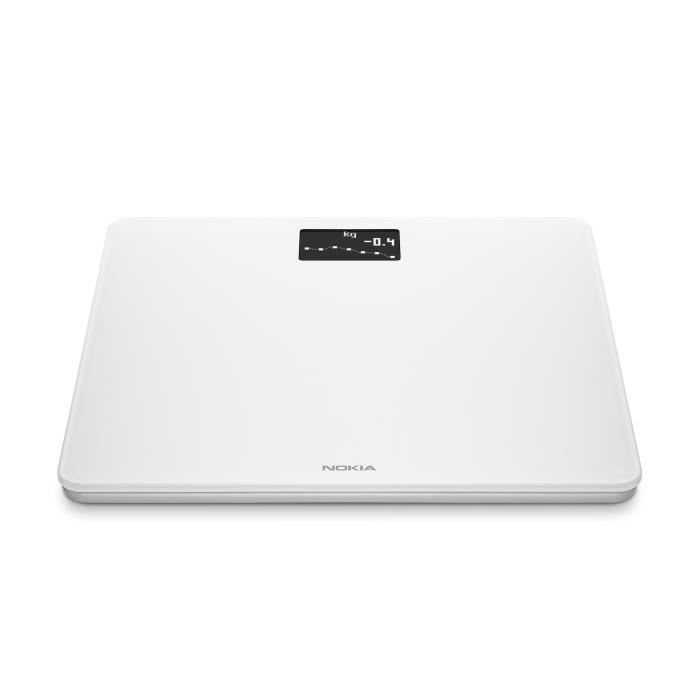 Pese Personne Balance Connectee Body Blanc - Analyse De La Composition Corporelle Multi-utilisateurs