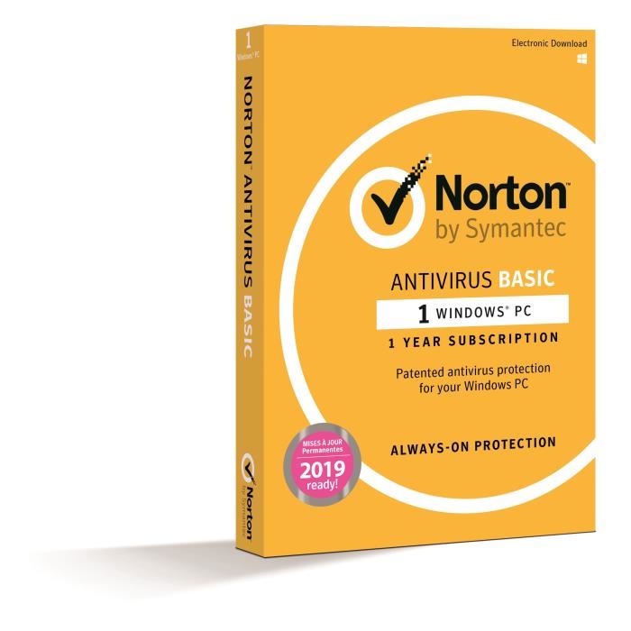 Nortonlifelock Antivirus Basic 2019 | 1 ...
