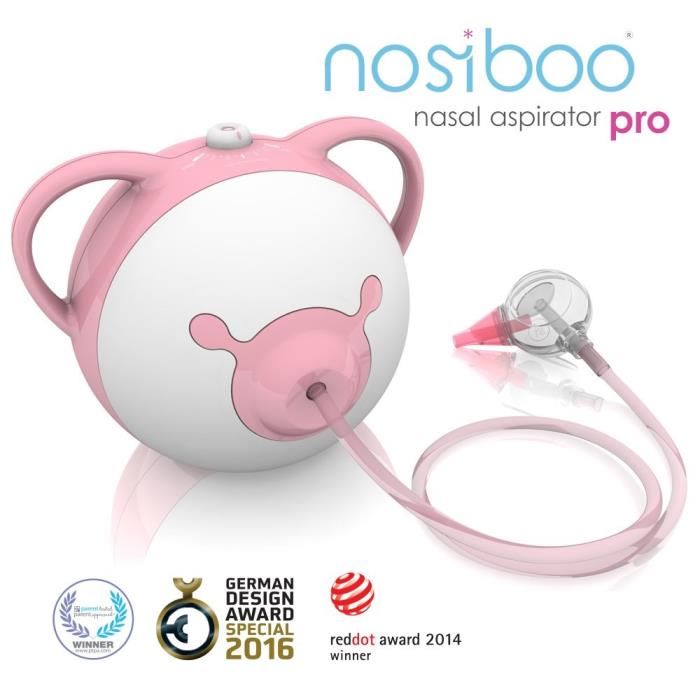 Nosiboo Mouche Bebe Electrique Rose Pro Accessory Set Rose