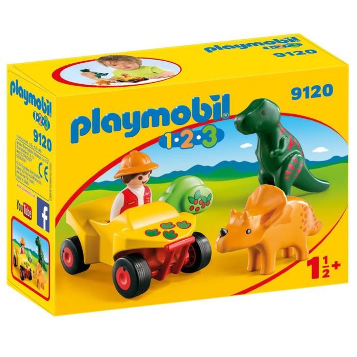 Playmobil - Nouveaute 2018 - Explorateur Et Dinosaures - 9120