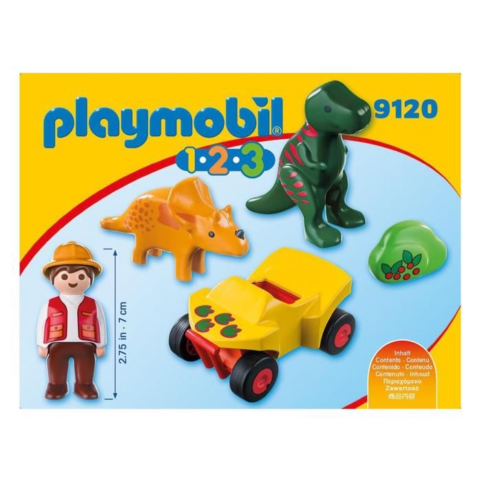 Playmobil - Nouveaute 2018 - Explorateur Et Dinosaures - 9120