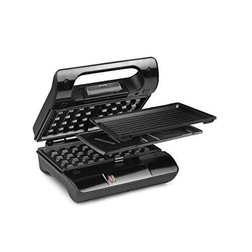 Grille-sandwich / Gaufrier / Grill - Nova - Compact Pro 700 W - 3 Jeux De Plaques Interchangeables