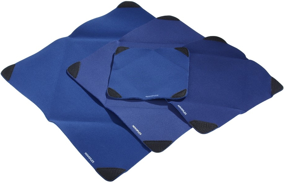 NOVOFLEX Enveloppe Wrap Neoprene Bleu 38x38cm Taille L