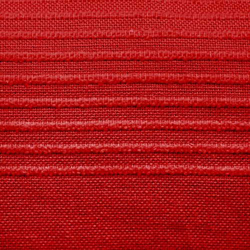 Jete De Fauteuil A Franges En Coton Tisse Rouge 150 X 150 Cm