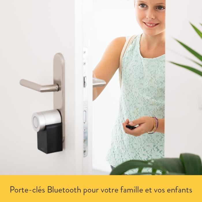 Telecommande Porte Cle Nuki Fob Noir Bluetooth A Cle