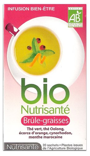 Nutrisante Infusion Bio Brule-graisses 20 Sachets