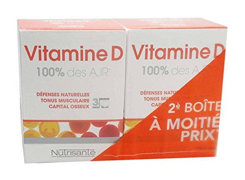 Nutrisante vitamine d lot de 2 x 90 comprimes