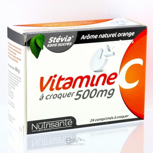 Vitavea Vitamine C 500mg Energie Au Quotidien 24 Comprimes A Croquer