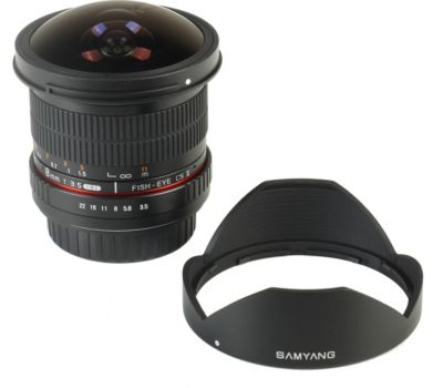 Objectif Samyang 8mm F35 Cs Ii Pour Sony Type Oeil De Poisson Montage Sony A Type Ouverture F35