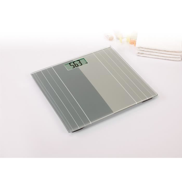Ogo Pese-personne Electronique Plateau En Verre Hercule 180kg/100g