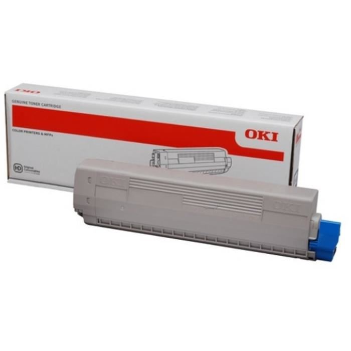 Oki D'origine Oki 44844508 Toner Noir, 10 000 Pages, 0,89 Centimes Par Page - Remplace Oki 44844508 Toner