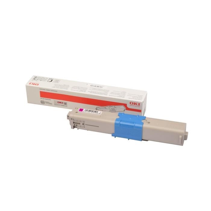Oki D39origine Oki Mc 363 Dnw Toner 46508710 Magenta 3 000 Pages 39 Centimes Par Page Remplace Toner 46508710 Pour Oki Mc 363dnw