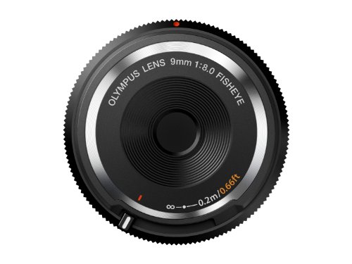 Olympus Objectif pour Hybride Olympus 9mm f/8 fisheye Noir