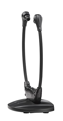 ONE FOR ALL HP1040 Casque TV sans fil rechargeable Stethoscope - Portee 100 metres - Ideal pour personnes portant des lunettes