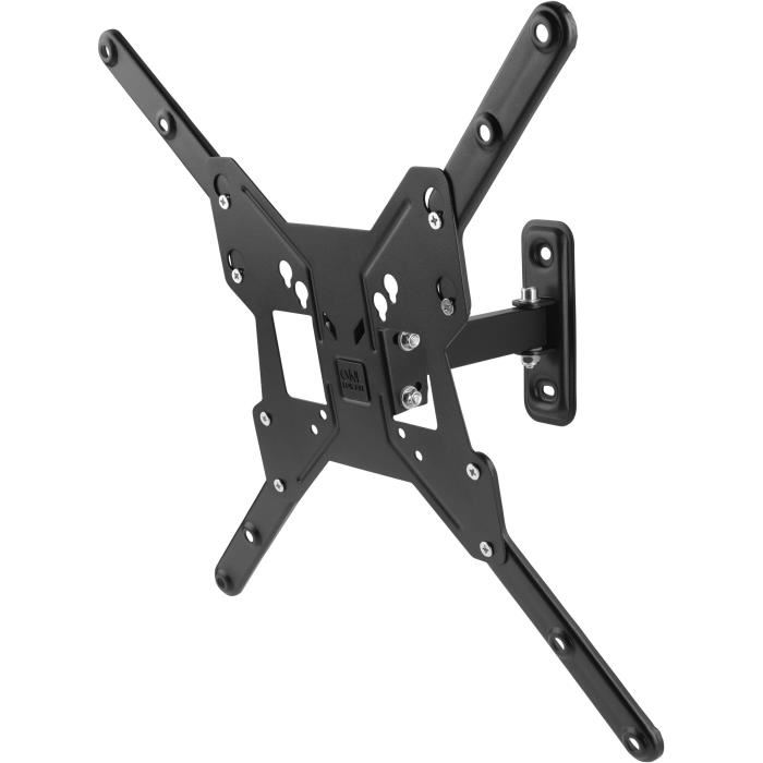 One For All Wm2441 Support Mural Inclinable Et Orientable A 90° Pour Tv De 33 A 165cm (13-65)