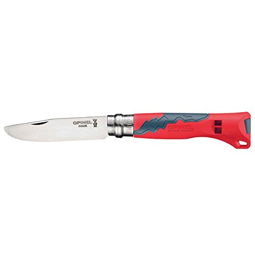 Opinel - N°07 Outdoor Junior Rouge - Co...