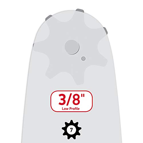 Guide Pour Chaîne De Tronconneuse 40 Cm 16 - Pas 3/8 Lp - Jauge 1.3mm - 57 Maillons - Marque Oregon