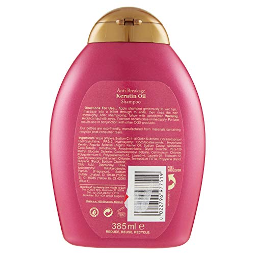 Shampooing A La Keratine 385ml Ogx