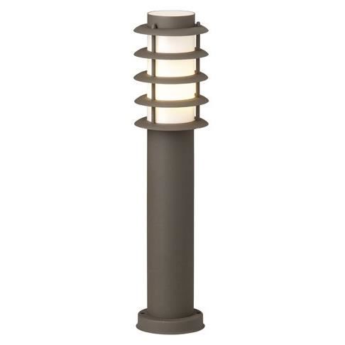 Borne Dexterieur Led H51cm Oskar - Brilliant - Marron Rouille - Design Contemporain