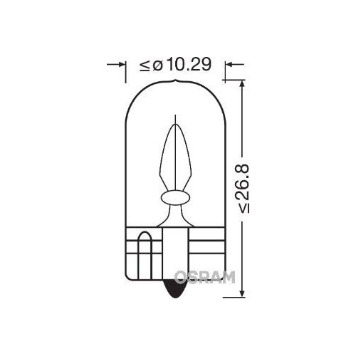 Osram 2821 Original Ampoules Halogene W ...