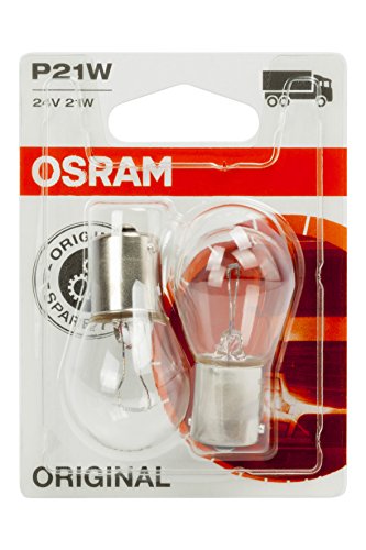 Osram 7511bli2 Lampe, 24v, 21w, P21w, Ba...