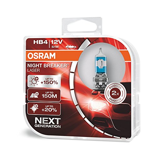 Osram Ampoule Halogene Night Breaker® Laser Next Generation Hb4 51 W