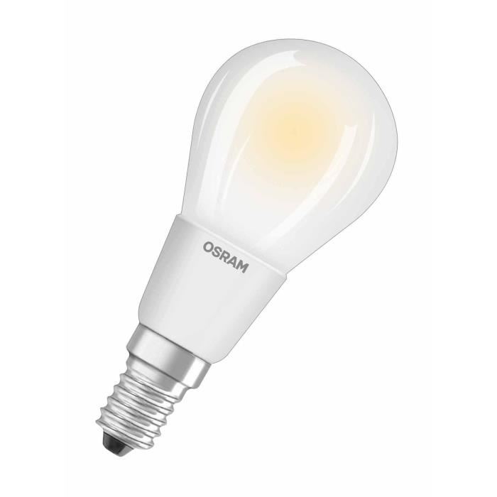 OSRAM Ampoule filament LED E14 5 W equivalent a 40 W blanc chaud dimmable variateur