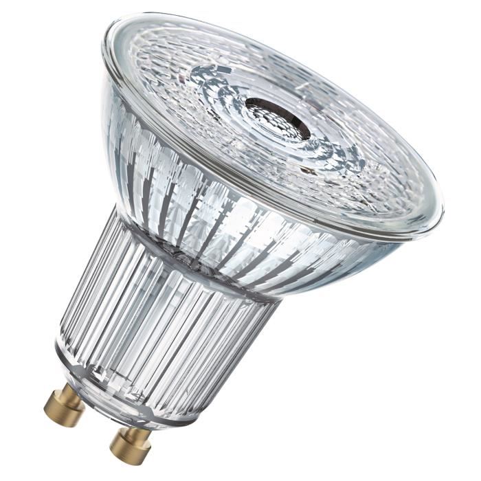 Osram-ampoule Led Reflecteur Gu10 Ø5,1cm 2700k 4.3w = 50w 36° 350 Lumens Osram