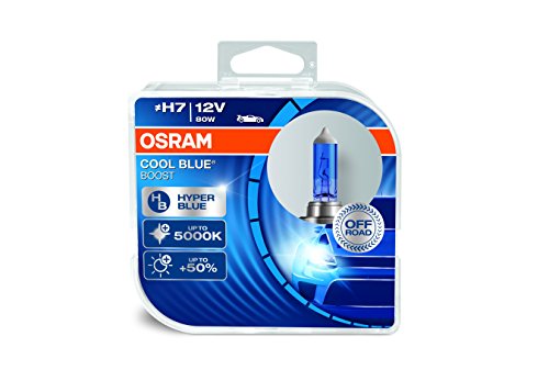 2 Ampoule H7 12v 80w Osram Cool Blue Boost 5500k