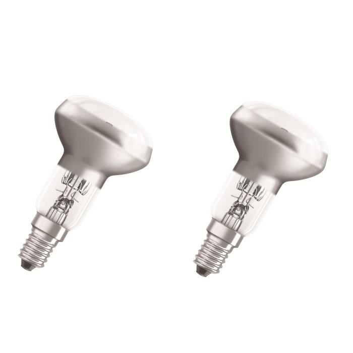 Osram Lot De 2 Ampoules Spots Eco Halogenes R50 E14 20 W Equivalent A 25 W