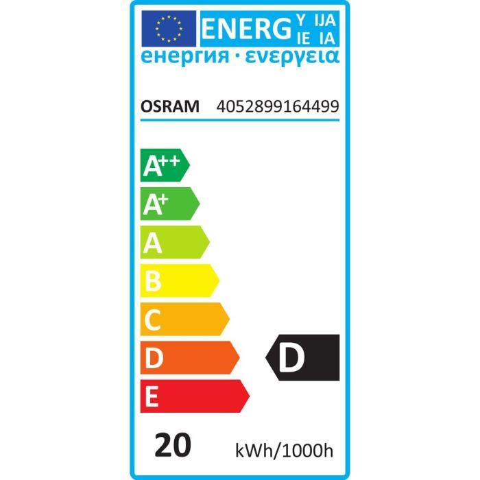 Osram Lot De 2 Ampoules Spots Eco Halogenes R50 E14 20 W Equivalent A 25 W