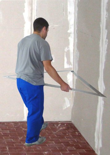 outifrance Equerre Pliante Aluminum 90/45 - OUTIFRANCE