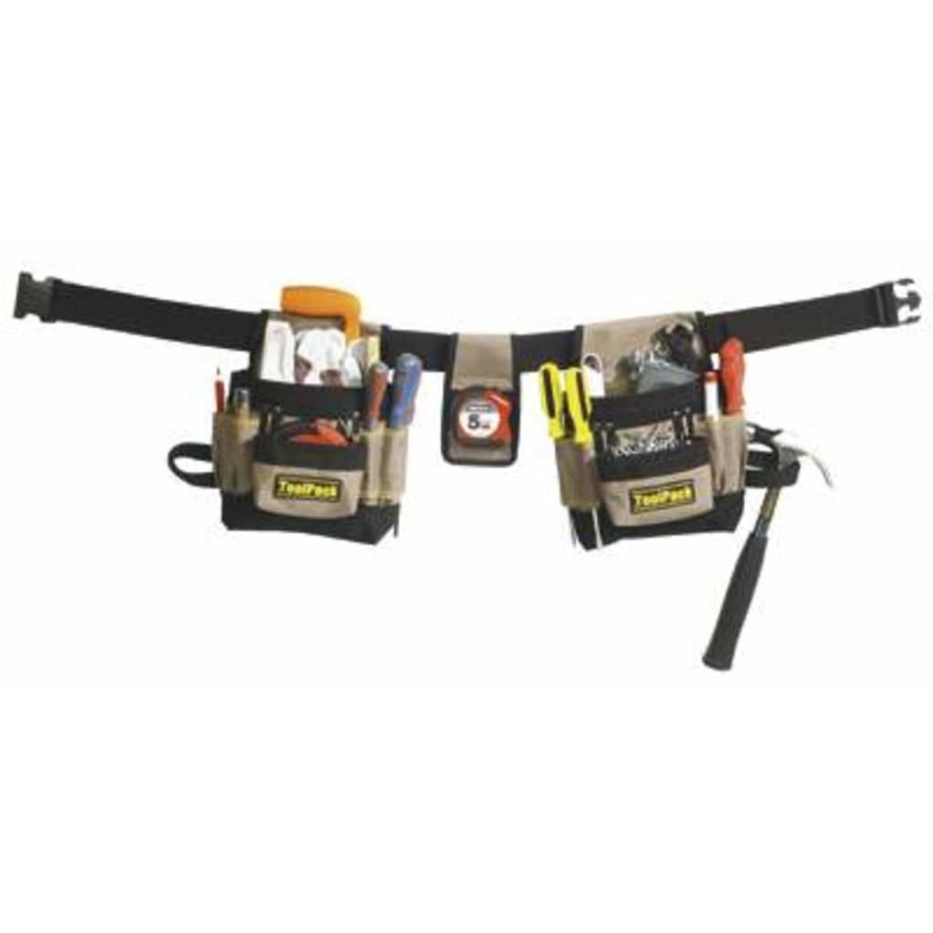 Toolpack Ceinture A Outils Classique, Fixations Doubles