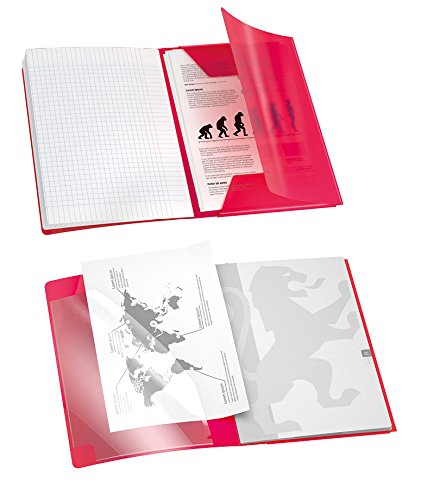 Cahier Easybook Agrafe 24x32 96p 90g Seyes Rouge
