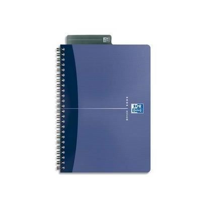 Cahier A5 - Oxford - 100 Pages - Petits Carreaux - Couleur Bleue - 148 X 21 Cm