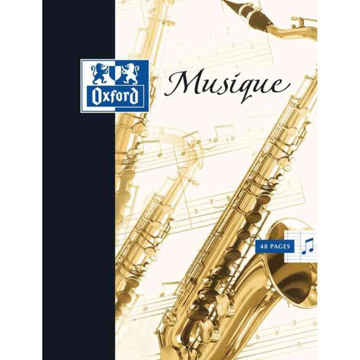 Oxford 28885 Cahier Piqure Musique C Ha ...