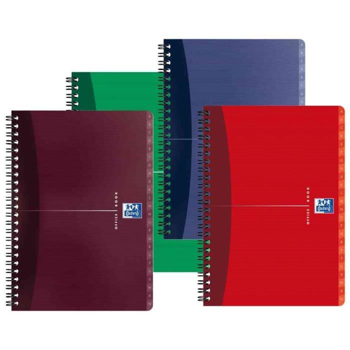 OXFORD Repertoire reliure integrale A4 180 pages Office Essentials