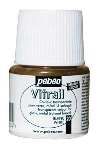 Pebeo 050020 Vitrail 1 Flacon Blanc 45 