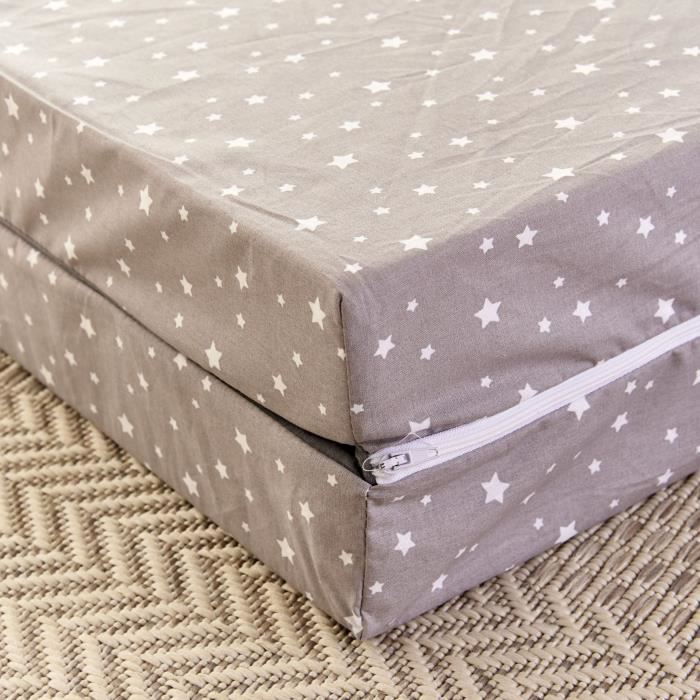 Matelas De Voyage Pliant Impermeable Ptit Lit - 60x120cm - Motif Imprime Tendance