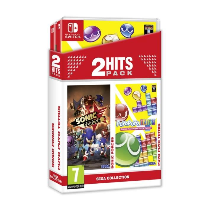 2 Hits Pack : Sonic Forces / Puyo Puyo Tetris
