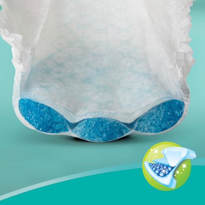 Pampers Baby-dry Taille 7 112 Couches - Pack 1 Mois