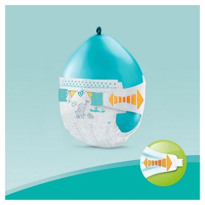 Pampers Baby-dry Taille 7 112 Couches - Pack 1 Mois
