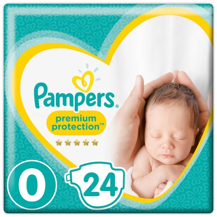 Pampers Premium Protection New Baby Taille Micro 1 A 25kg 24 Couches