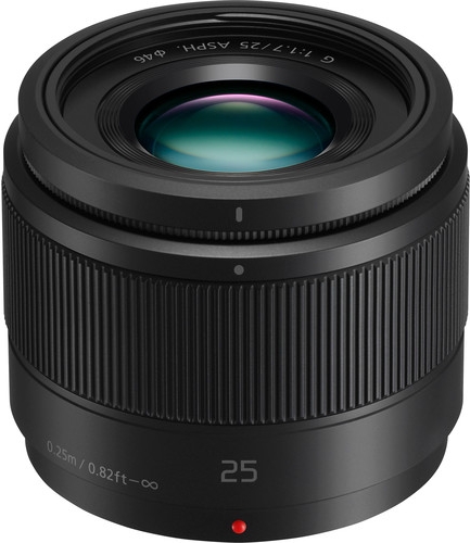 Objectif Hybride Panasonic Lumix G 25mm F/1.7 Noir