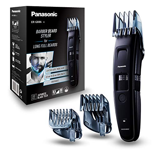 Tondeuse A Barbe Longue Panasonic Er-gb86-k503 - 58 Reglages - 3 Accessoires - 50 Min D'autonomie