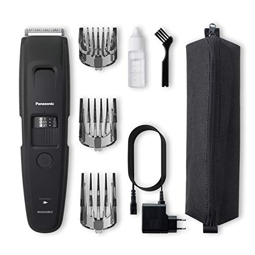 PANASONIC ER-GB86-K503 Tondeuse barbe de 0,5 a 30mm ideale pour barbe longue rechargeable et puissante a moteur Torque