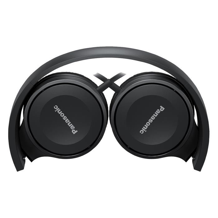 Panasonic Rp-hf100me-k Casque Stereo Hp 30mm Neodyme Pliable Coussinets Souples Noir