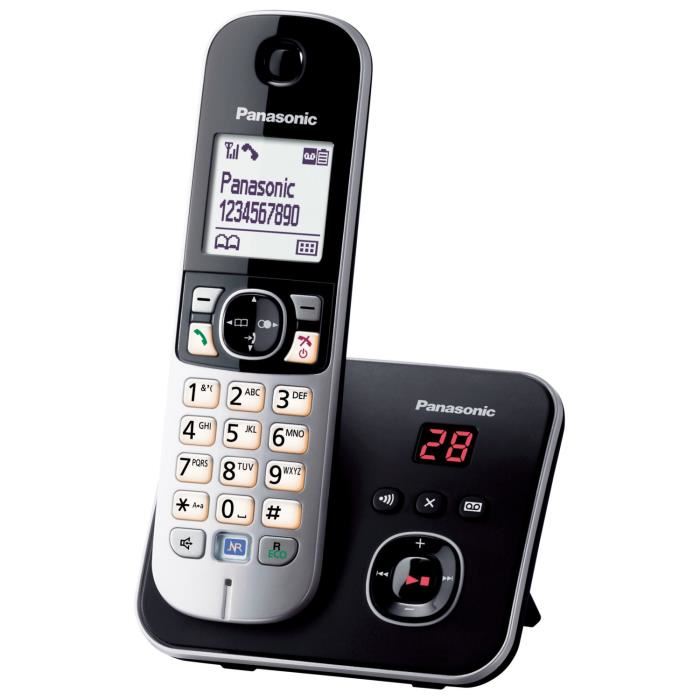 Panasonic Kx-tg6821frb Dect Telephone  ....