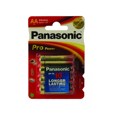 PANASONIC Piles Pro Power LR6 (Blister de 4)