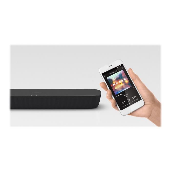 Panasonic Barre De Son Sc-htb200egk  80w Bluetooth 2.0 Dolby/dts Connexions Optique/hdmi Usb Format Compact Noir
